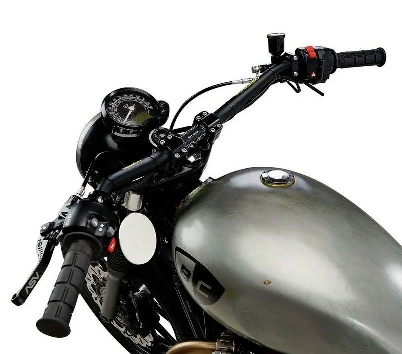 Triumph スクランブラー ハンドル周り