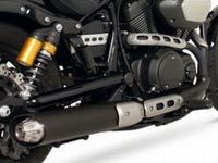 YAMAHA　BOLT ボルト　マフラー ヤマハ ボルト マフラーチップ ブラック Dean Speed : モトパーツ