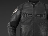 iconハーフレザー・ライダースメッシュジャケット　 Liugoo Leathers 本革 メッシュレザー シングルライダースジャケット