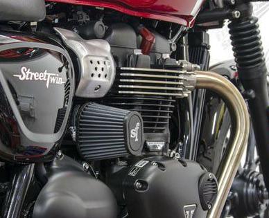 トライアンフ ボンネビル エアクリーナー