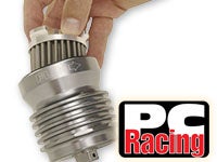 PC Racing FLO ステンメッシュカートリッジオイルフィルター スズキ