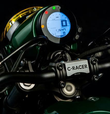 ヤマハ XSR700 ハンドル周り