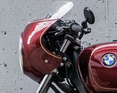 パーツ # Motorrad/R100/R80 BMW Rear Set Brackets CNC By MessnerMoto