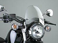 National Cycle スクリーン ウインドシールド ライトスモーク/クローム