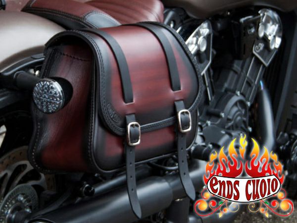 ロイヤルエンフィールド スーパーメテオ 650 サイドバッグ Cherokee
