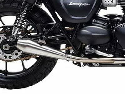 トライアンフ Street Cup マフラー ブリティッシュカスタム