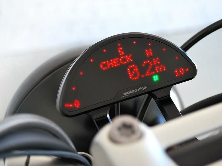 モトスコープ ミニ ブラック Motogadget（モトガジェット） | バイク