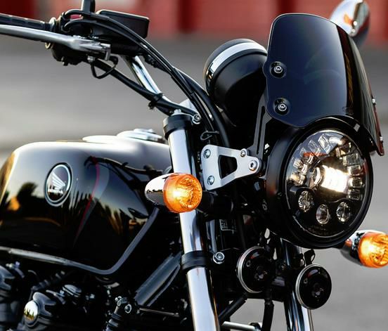 MOTODEMIC EVO-S LED ヘッドライト CB1100 13-16 ブラック | バイク