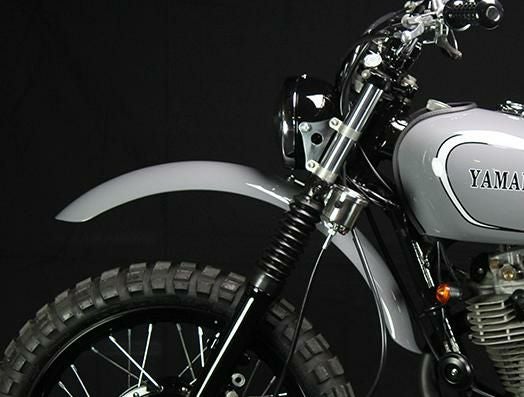 グッズ(GOODS) ラウンドボブフェンダーキット レッド SR400/500用