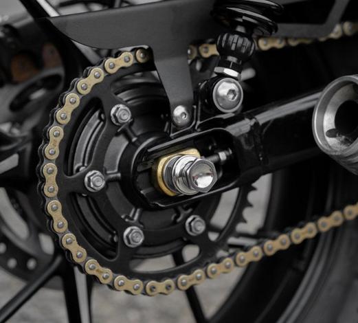 Triumph ストリートカップ メンテナンススタンド ボルト