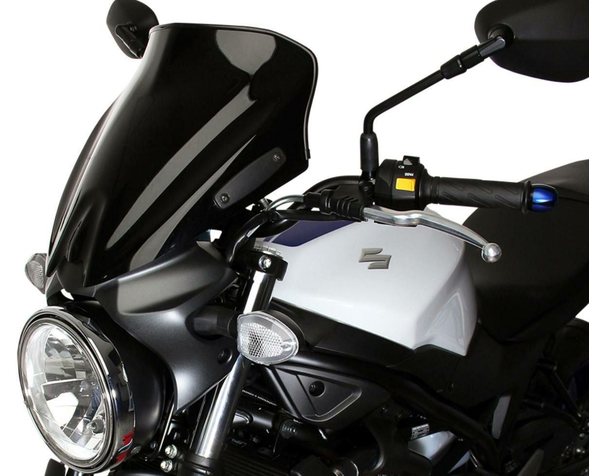 SWモテック ウィンドスクリーン シルバーSuzuki SV650 Windscreen for the Suzuki SV650, designed by SW-MOTECH - SW-MOTECH
