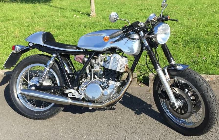 SR400/500 チタン エキパイ ヘッダーパイプ オメガレーサー ヤマハ