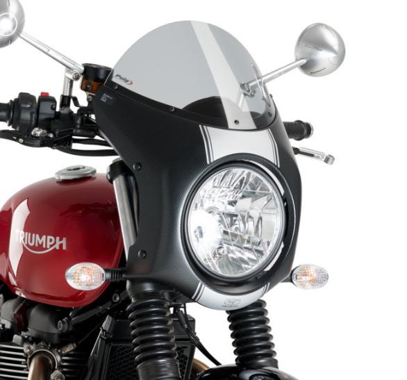 トライアンフ スピードツイン ウィンドスクリーン プーチ
