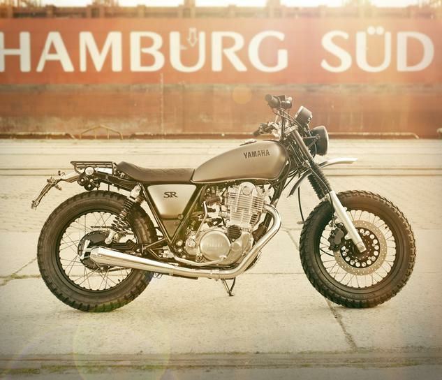 KEDO ケドー ショート フロントフェンダー アルミ SR400/500