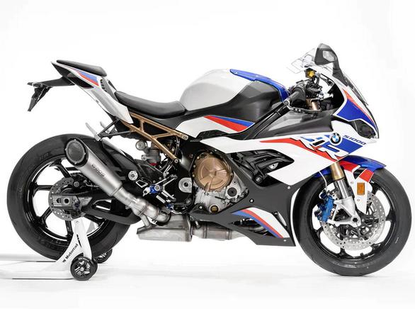 BMW S1000RR 17-18 SSEC RR スリップオンマフラー カーボン EURO4 ボス