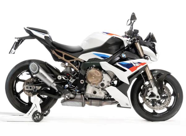 BMW S1000R 17-20 SSEC RR スリップオンマフラー カーボン EURO4 ボス