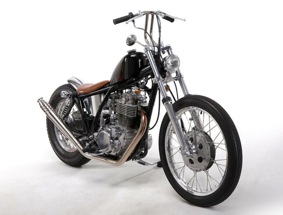 ヤマハ SR400/500 ビレットキックペダル アルミ モーターロック