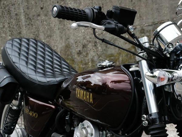 えぬ SR400/SR500シート 70'sサーフラインシート シートベース付き ロール SR400/400FI/500