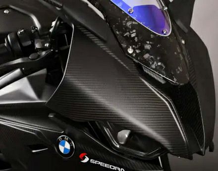 BMW S1000RR タンクトップカバー 左右セット ドライカーボン SPEEDRA