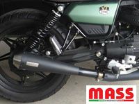 XRV750 アフリカツイン GP1 ステンレス スリップオンマフラー MASS