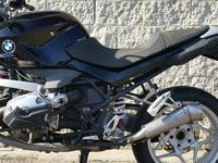 BMW R1150RS オーバルステンレス スリップオンマフラー カーボンチップ