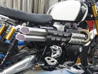 トライアンフ スクランブラー マフラー MASS Exhaust