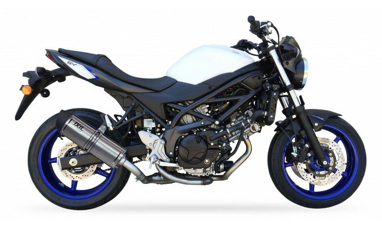 SV650/X スリップオンマフラー HEXOVAL XTREM EVOLUTION イクシル