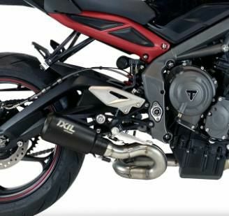 トライアンフ用イクシル　マフラー トライアンフ ストリートトリプル 2017-2020 スリップオンマフラー