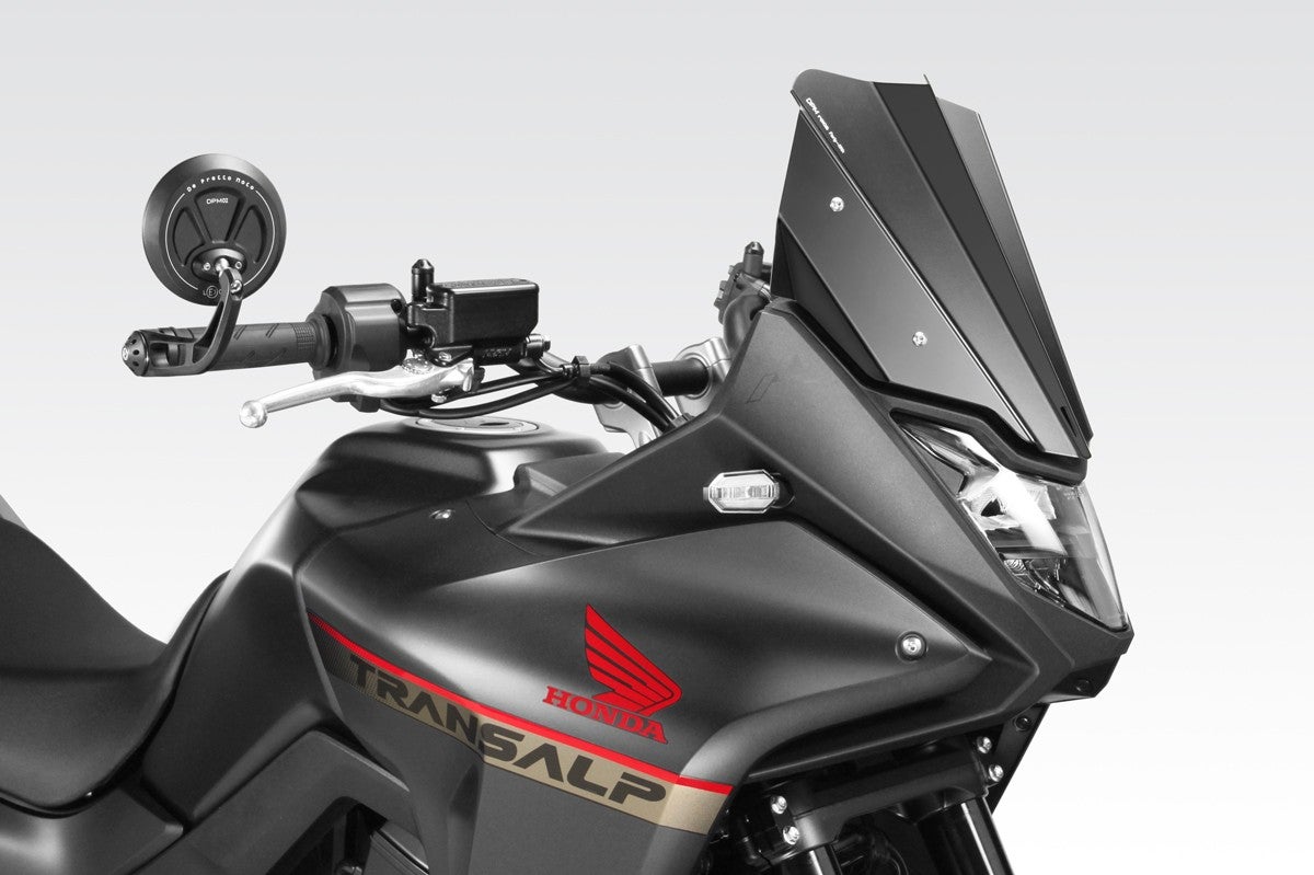 XL750 トランザルプ　純正　ウィンドスクリーン [67101MLCD00] XL750トランザルプ ウインドスクリーン アルミ製 ブラック DPM