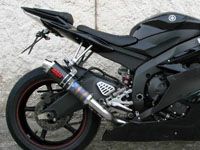 YZF-R6 06-14 M1スタイル カーボン スリップオンマフラー(ハイ) MASS
