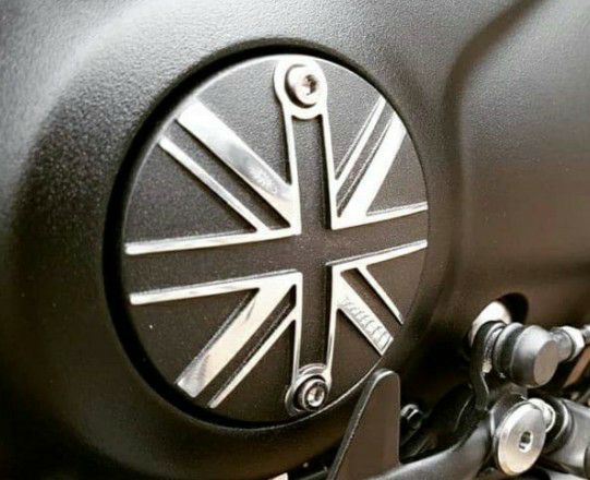 Motone クラッチバッジ リブデザイン コントラストカット トライアンフ