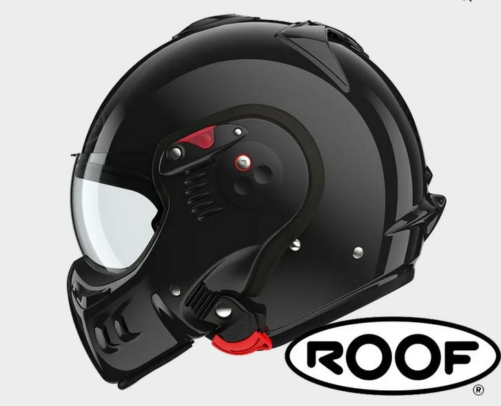 Boxer アルファ システムヘルメット ソリッドブラック ROOF | バイク