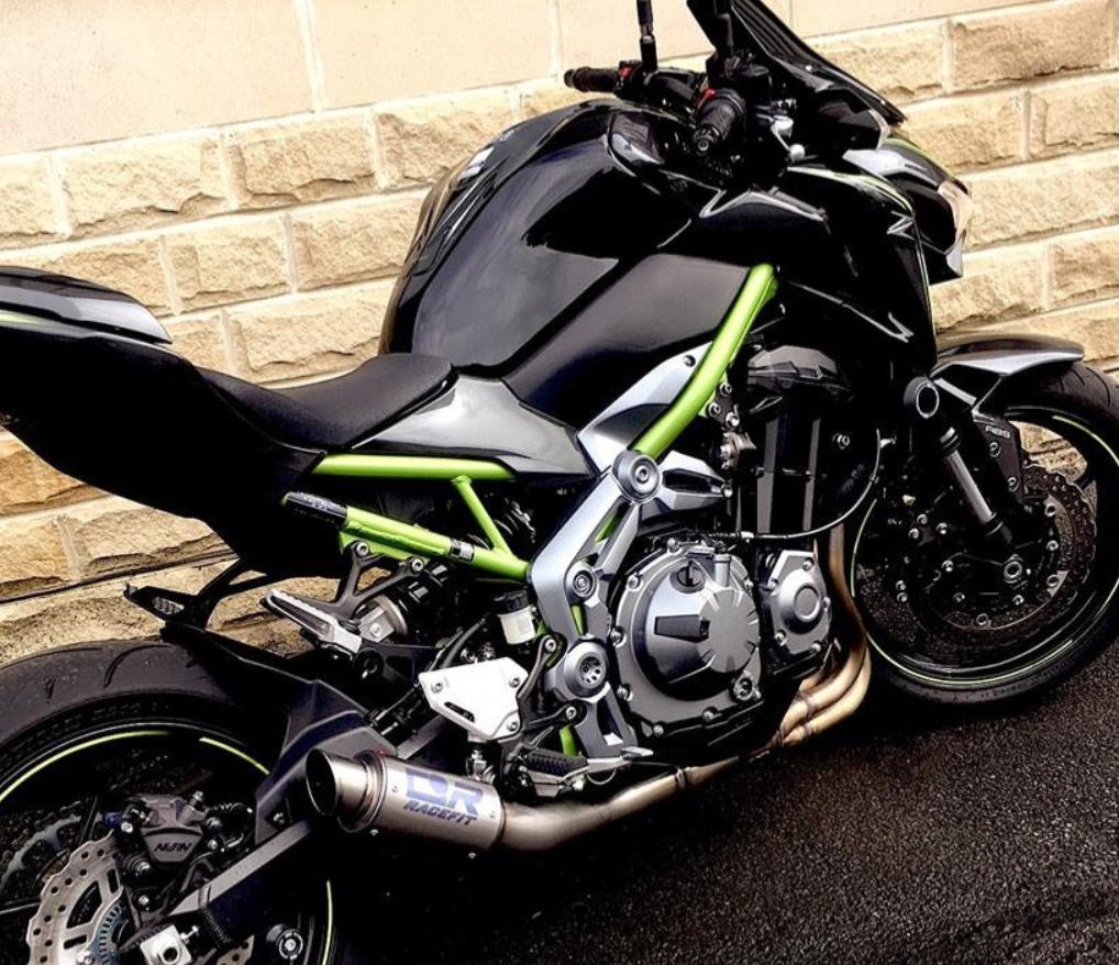 カワサキ Z900 17-19 グローラー スリップオンマフラー RACEFIT