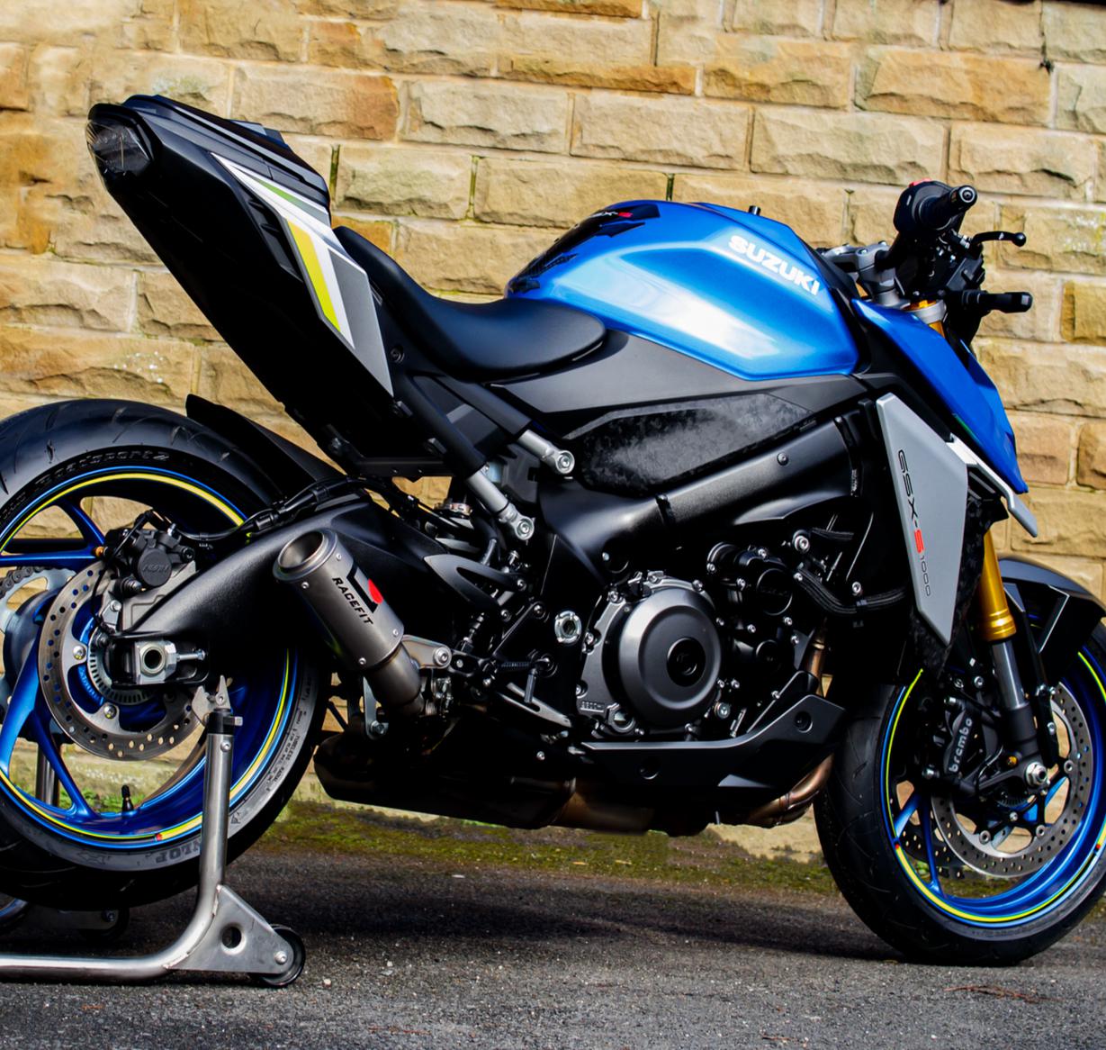 スズキ GSX-S1000/GT 21-26 ブラックエディション スリップオン