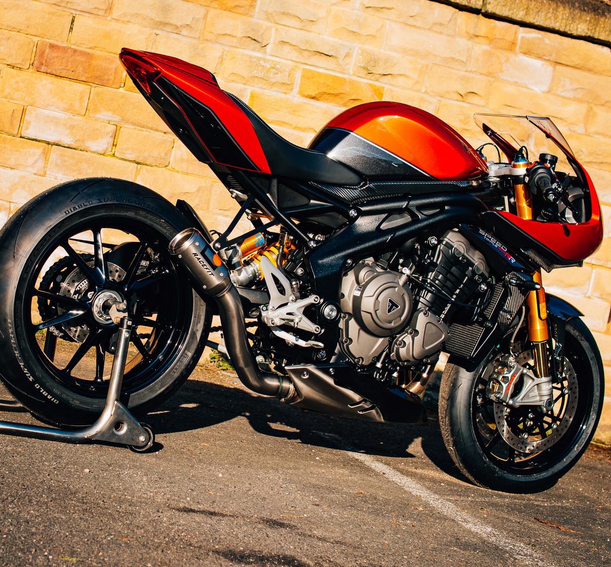 RACEFIT(レースフィット) Triumph SPEED TRIPLE 1200 RR マフラー