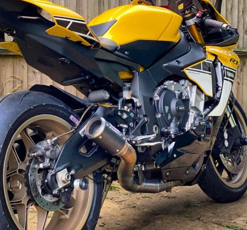 ヤマハ YZF-R1 15-26 グローラー スリップオンマフラー RACEFIT