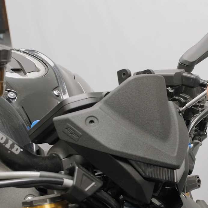 KAWASAKI Evotechナビ＆カメラマウント