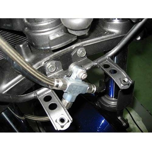 PLOT スウェッジラインPRO Fホースキット トライピース ステン/クリア ZRX1200DAEG 09-16-02