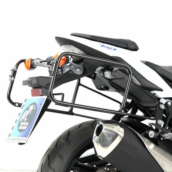 スズキGSR750用キャリア　ヘプコ＆ベッカー　スポーツラック ヘプコ＆ベッカー サイドケースホルダー「Lock it system」 ブラック