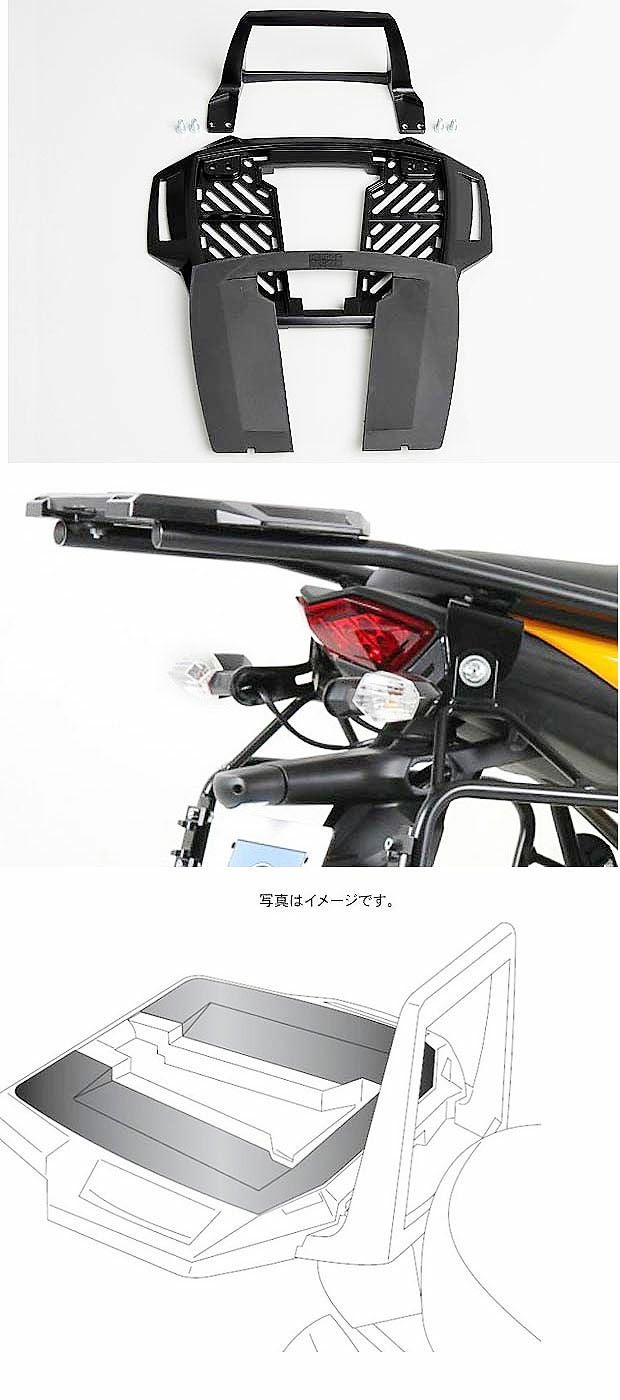 ヘプコ＆ベッカー(HEPCO＆BECKER) トップケースキャリア Versys 650_1