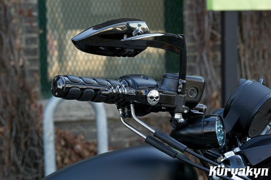 KURYAKYN SCYTHEミラー ブラック ペア 汎用_2