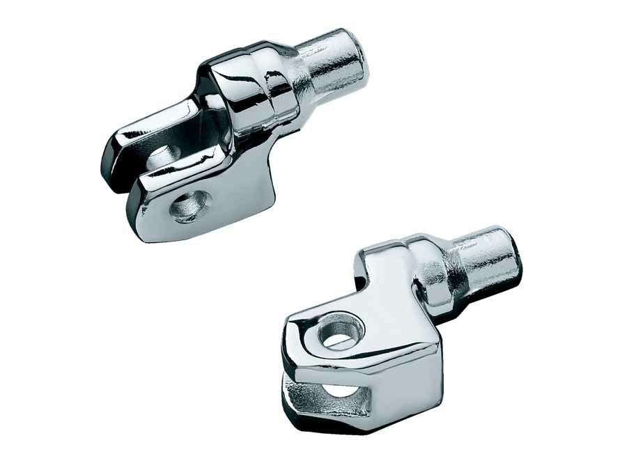 KURYAKYN フットペグアダプター テーパード クローム YAMAHA汎用-01