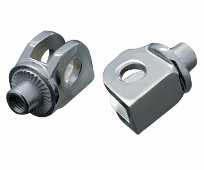 KURYAKYN ペグ アダプター スプライン クローム カワサキ系_1