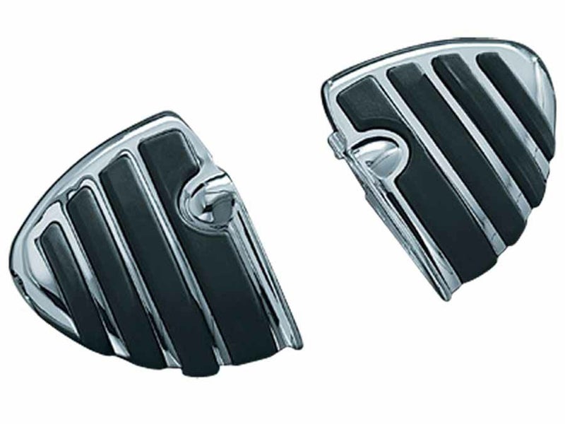 KURYAKYN ISO-WING ミニボード クローム 1ペア アダプター無し 左右ペア_1