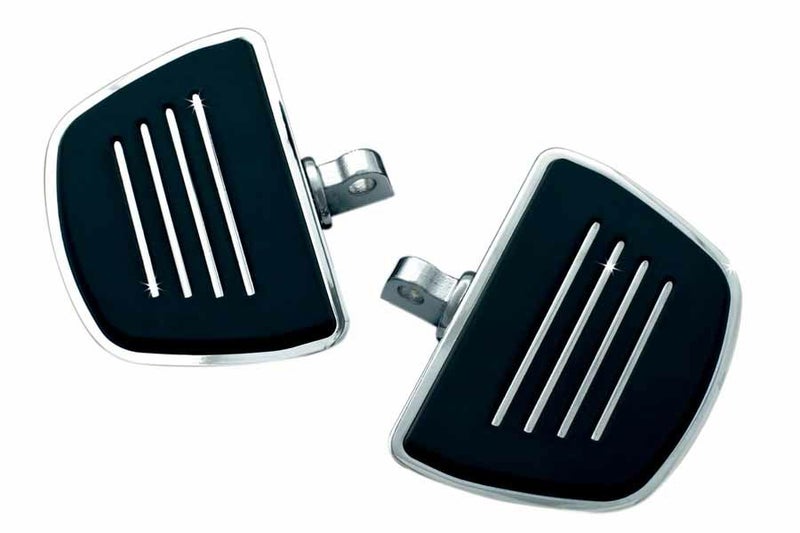 KURYAKYN PREMIUM ミニボード クローム/マウントアダプタ付 左右ペア_1