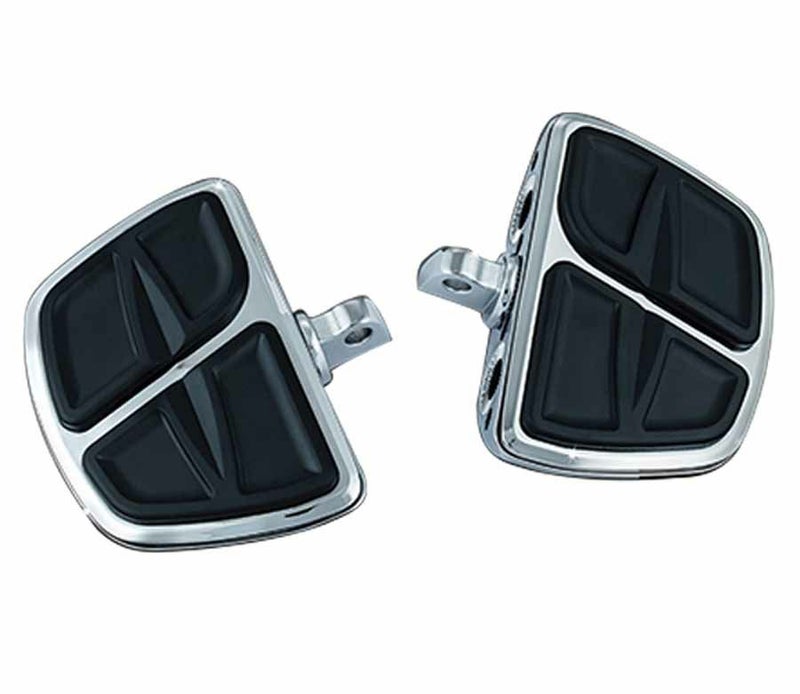 KURYAKYN KINETIC ミニボード クローム/マウントアダプタ付き 左右ペア_1