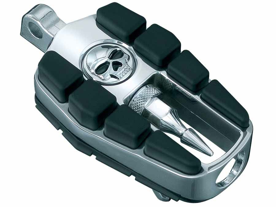KURYAKYN ZOMBIE(ゾンビ)ペグ クローム マウントアダプタ付き 左右ペア