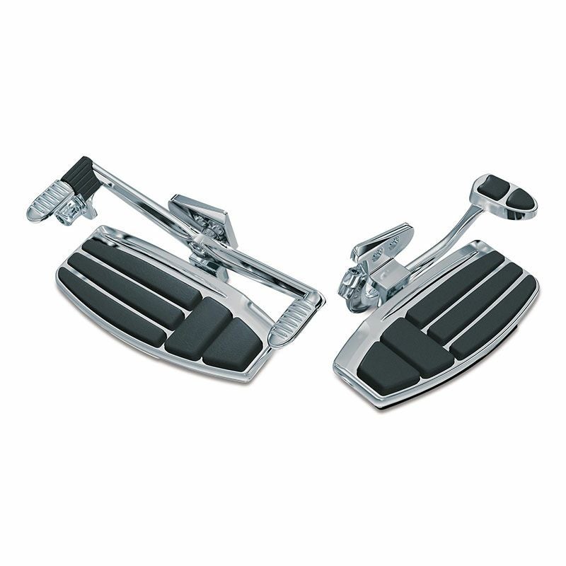 KURYAKYN ドライバーフロアボードKIT クローム GL1800 F6B-02