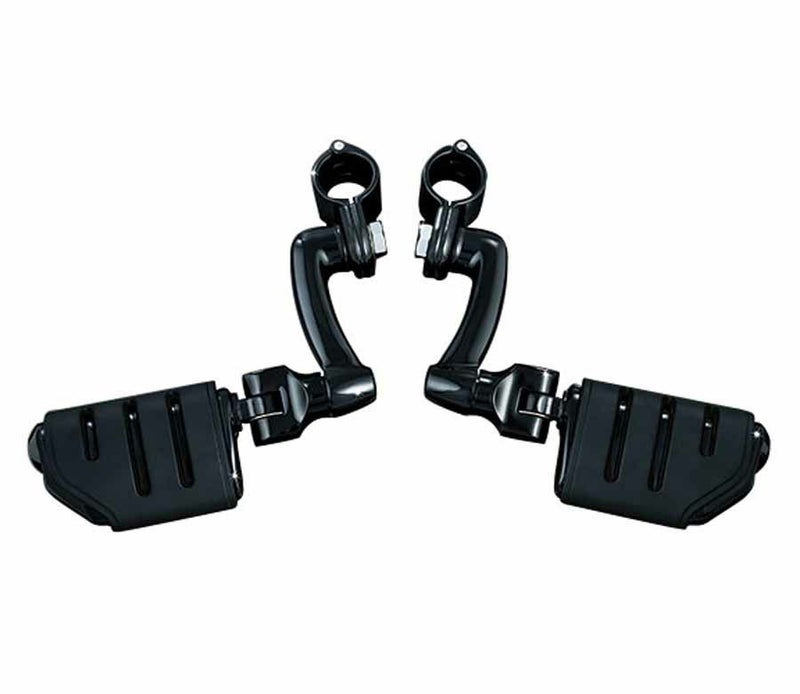 KURYAKYN ロングホーンオフセット Trident DUALLY ISO 1-1/4インチクランプ 左右セット_1