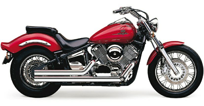 COBRA スラッシュカット スリップオン・マフラー CAモデル XVS1100 V